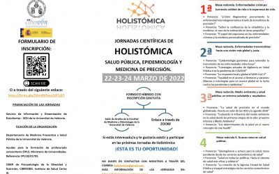 Ildefonso Hernández participa en las Jornadas Científicas de Holistómica: » Salud Pública, Epidemiología y Medicina de Precisión».