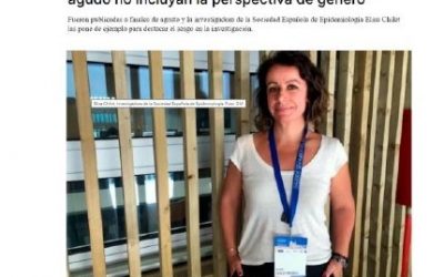 (Español) Entrevista a Elisa Chilet “Sorprende que las últimas guías europeas de manejo del síndrome coronario agudo no incluyan la perspectiva de género”, en Diario Médico.