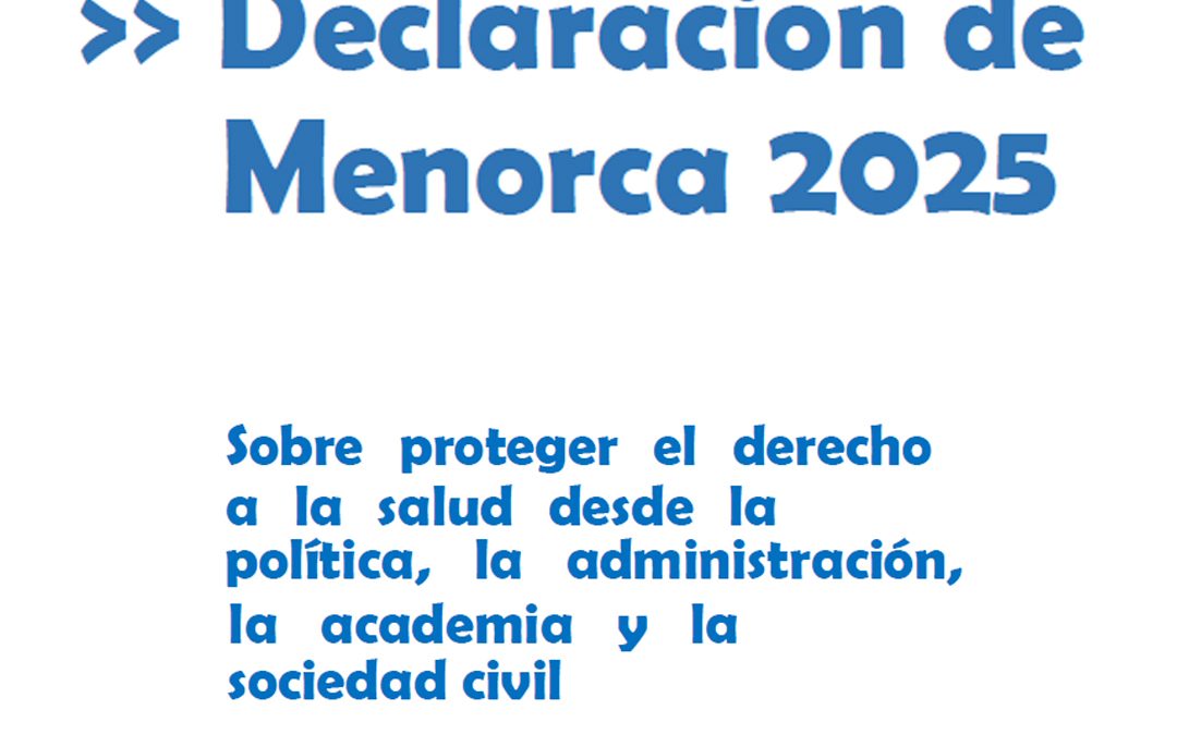 Declaración de Menorca