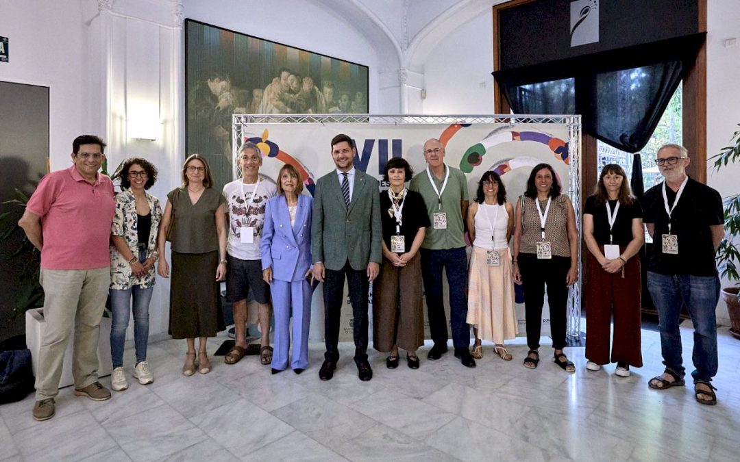 Ildefonso Hernández en las jornadas de salud comunitaria de Gandía